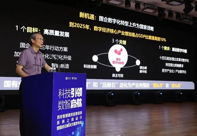 西安智慧国资监管信息系统上线运行